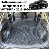 Kofferbakmat compatibel met VW TIGUAN II (2) 2016-2024 bovenste laadbodem (AD1)