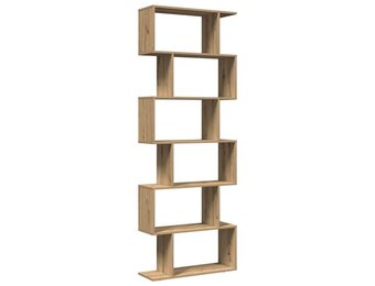 vidaXL Kamerscherm / boekenkast 6-laags 70x24x193 cm hout artisanaal