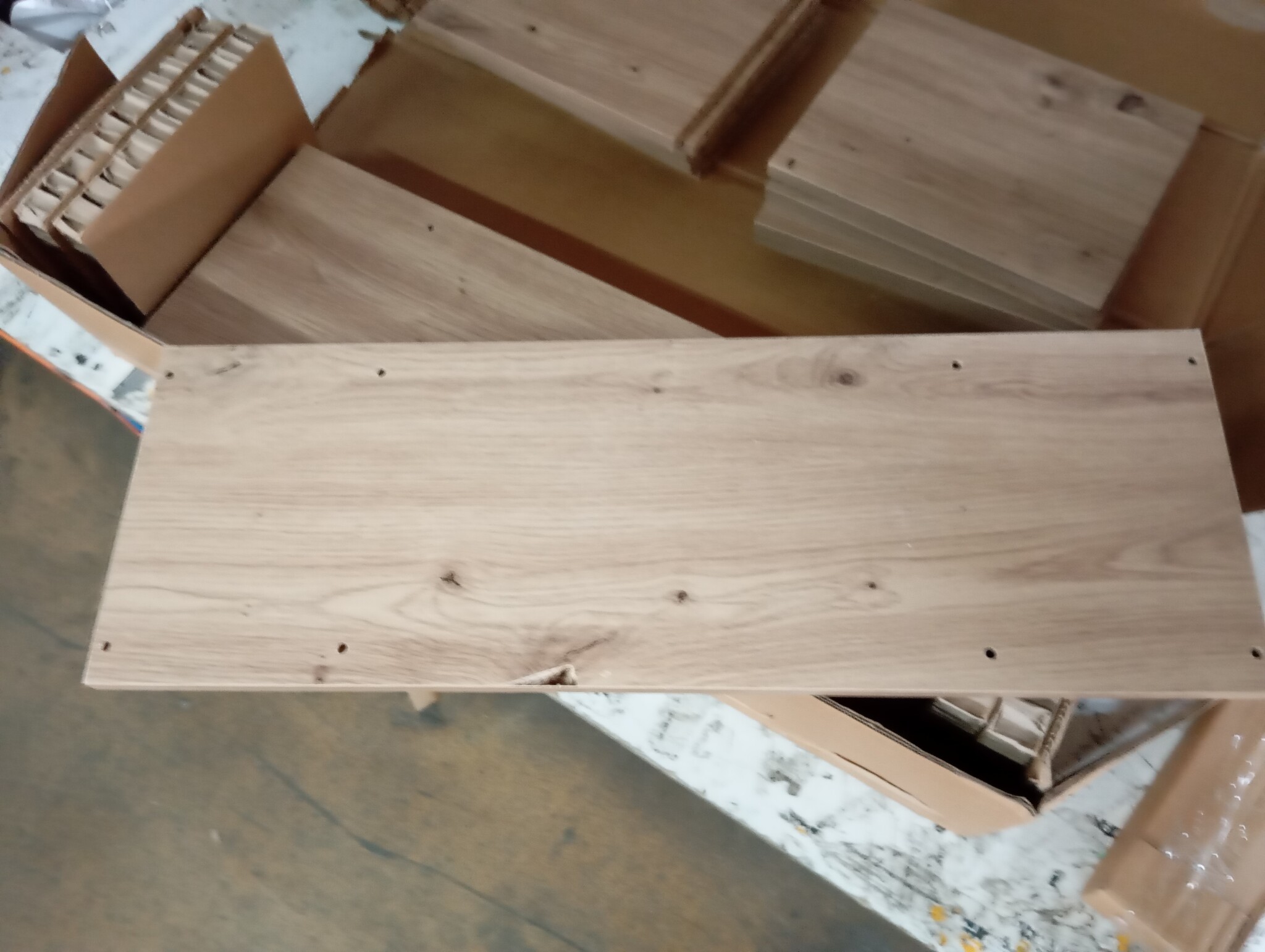 vidaXL Kamerscherm / boekenkast 6-laags 70x24x193 cm hout artisanaal