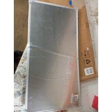 vidaXL Whiteboard magnetisch 100x50x1,7 cm aluminium
