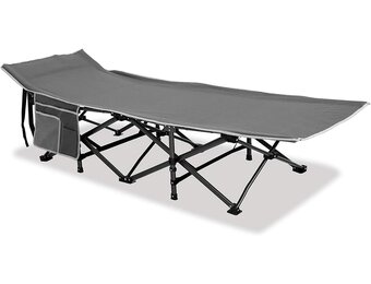 High Point Sports Campingbed XXL 190 x 67 cm, tot 270 kg, inklapbaar met draagtas