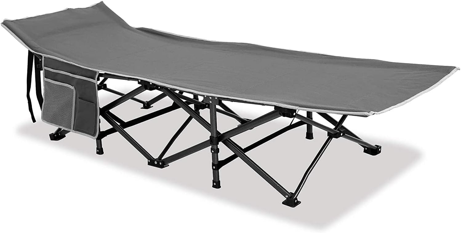 High Point Sports Campingbed XXL 190 x 67 cm, tot 270 kg, inklapbaar met draagtas