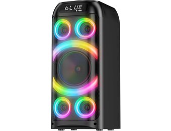 BOHINI T77 Draadloze Bluetooth Speaker met Subwoofer, 160W Piekvermogen, Zwart