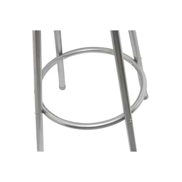 vidaXL Barstoelen 2 st kunstleer zwart