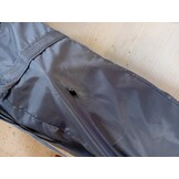 WADEO Camping Tarp 3.6 x 4.8m Waterdicht UV-bestendig Grijs