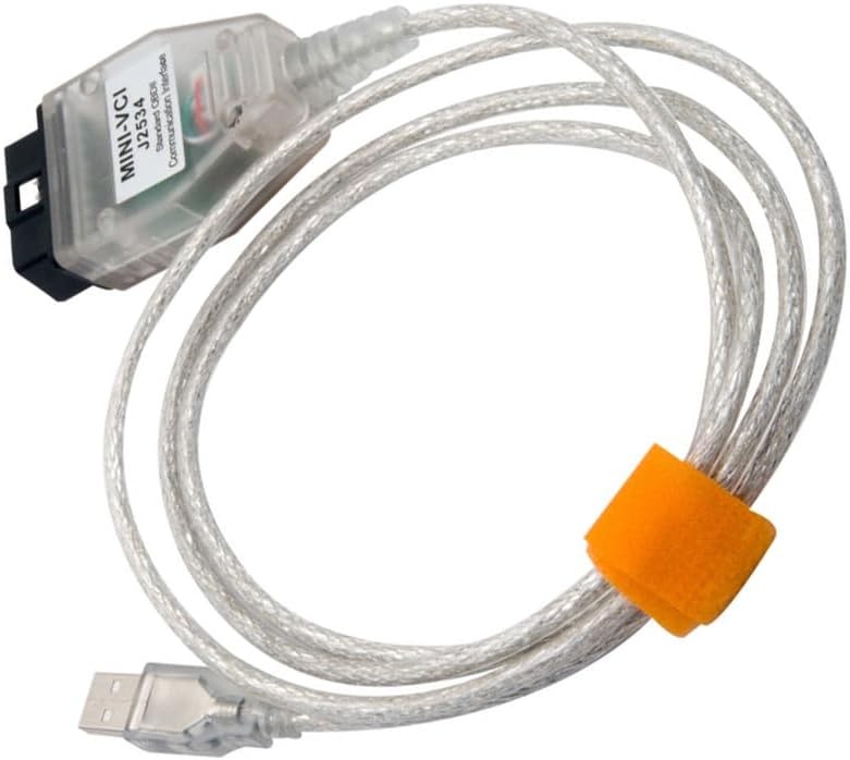 OBD2 diagnostisch analysegereedschap, mini VCI J2534 Riloer 1,5 m codelezerkabel voor Techstream-software bevat een v13.00.022-b obd-lezer