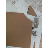 vidaXL Hangkast 69,5x32,5x90 cm artisanaal eikenkleur