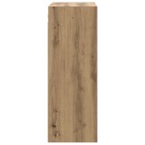 vidaXL Hangkast 69,5x32,5x90 cm artisanaal eikenkleur
