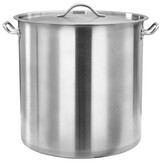 vidaXL Kookpan 98 L 50x50 cm roestvrij staal