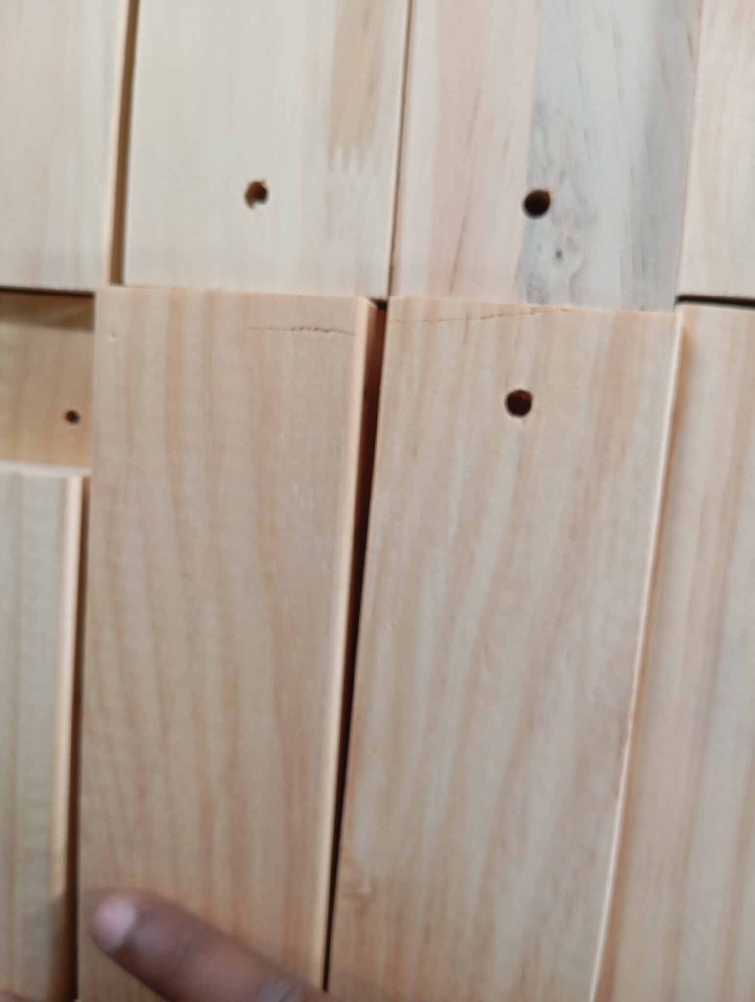 vidaXL Palletbed massief hout 180x200 cm