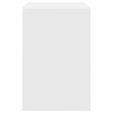 vidaXL Bureau Anders Wit 100 x 50 x 76 cm Bewerkt hout