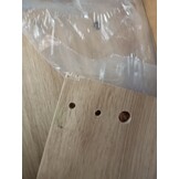 vidaXL Dressoir Bruin 60.5 x 37 x 67 cm Bewerkt hout