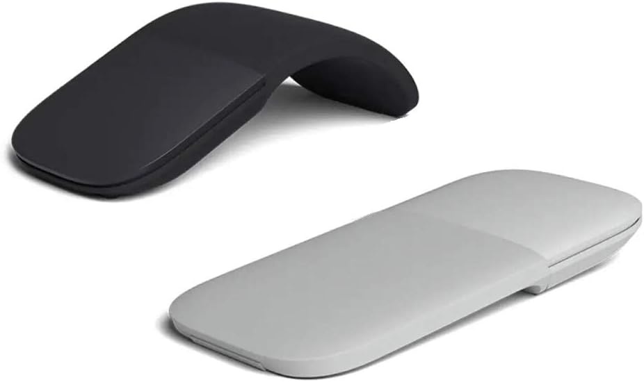 Goshyda Opvouwbare muis, ultradun ergonomisch ontwerp, stabiele prestaties, ARC Touch Mouse voor pc (#2)