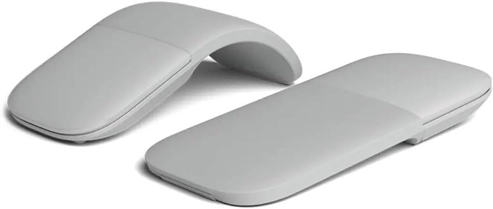 Goshyda Opvouwbare muis, ultradun ergonomisch ontwerp, stabiele prestaties, ARC Touch Mouse voor pc (#2)
