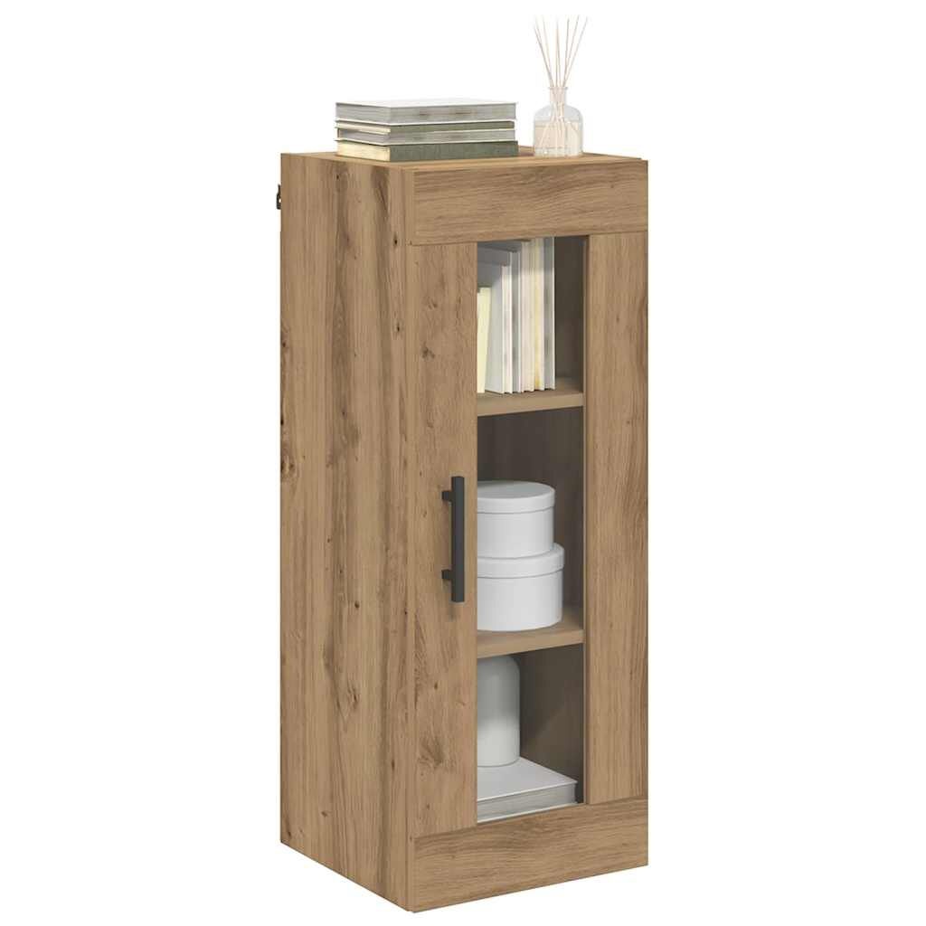 vidaXL Wandkast Artisan Eiken 34,5 x 34 x 90 cm