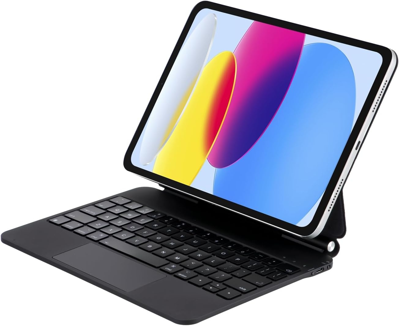 Magic Keyboard Hoes met Trackpad voor iPad 10e Generatie (2022) & 11e Generatie (2025) - Zwart, QWERTZ Layout, Verlicht