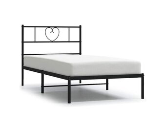 VidaXL Bedframe Metaal Zwart 100x200 cm - 34% Korting!