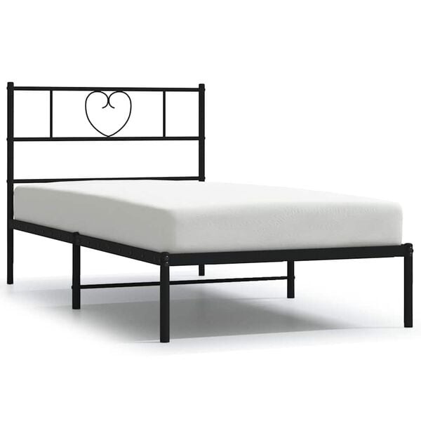 VidaXL Bedframe Metaal Zwart 100x200 cm - 34% Korting!
