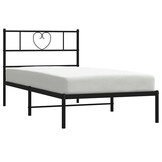 VidaXL Bedframe Metaal Zwart 100x200 cm - 34% Korting!
