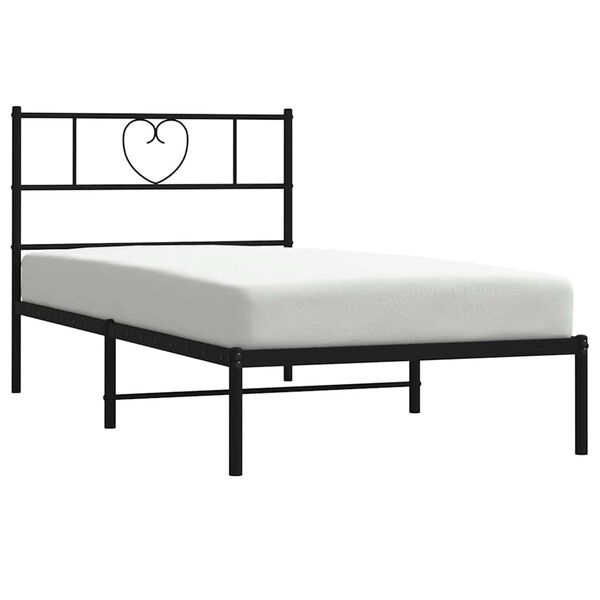 VidaXL Bedframe Metaal Zwart 100x200 cm - 34% Korting!