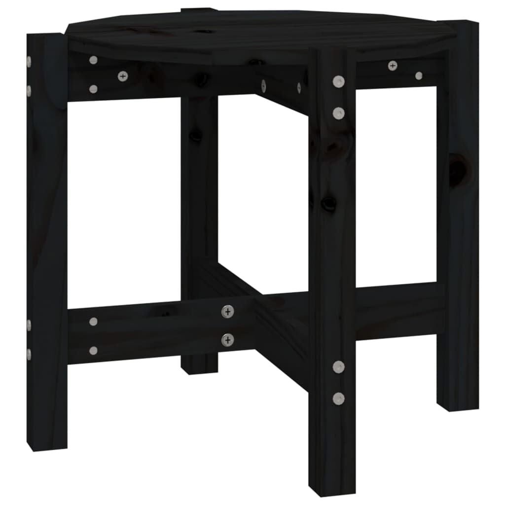 VidaXL Salontafel Grenenhout Zwart - 69% Korting!