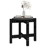 VidaXL Salontafel Grenenhout Zwart - 69% Korting!