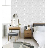 myforHD Zelfklevend behang, minimalistisch, modern, met geometrisch strepenpatroon, voor badkamer, woonkamer, keuken en slaapkamer