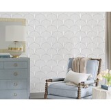 myforHD Zelfklevend behang, minimalistisch, modern, met geometrisch strepenpatroon, voor badkamer, woonkamer, keuken en slaapkamer