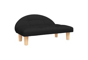 VidaXL Hondenmand Stof Zwart 70x52x30 cm - 51% Korting