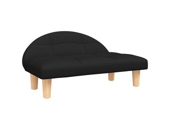 vidaXL Hondenmand 70x52x30 cm stof zwart