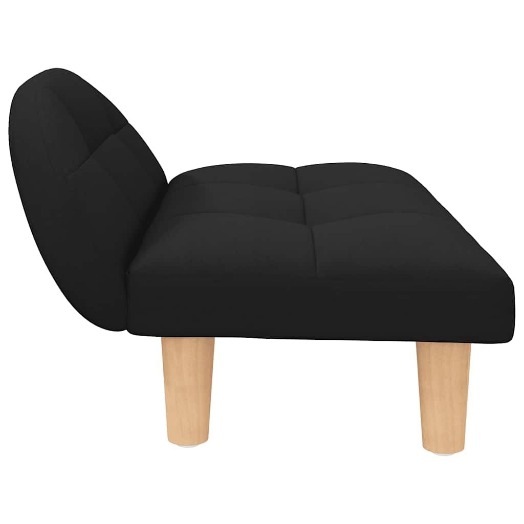 vidaXL Hondenmand 70x52x30 cm stof zwart