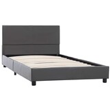 Grijs Kunstleren Bedframe 100x200 cm - 58% Korting!