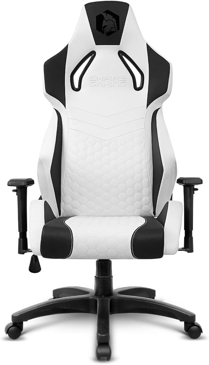Ergonomische Gamestoel Bureaustoel Wit Imitatieleer - 59% Korting