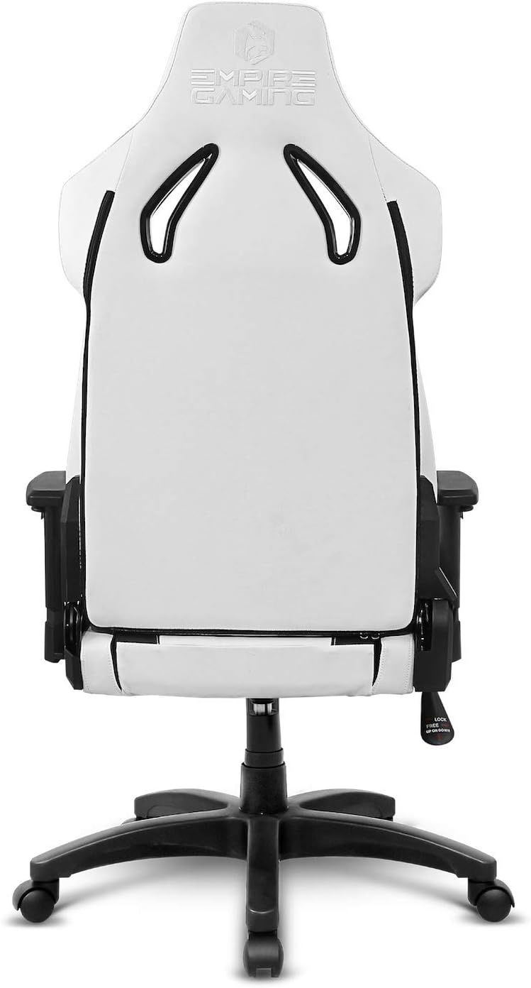 Ergonomische Gamestoel Bureaustoel Wit Imitatieleer - 59% Korting