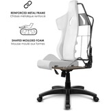 Ergonomische Gamestoel Bureaustoel Wit Imitatieleer - 59% Korting