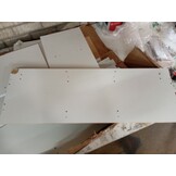 Dressoir Bewerkt Hout Wit 102x35x55 cm met 59% Korting