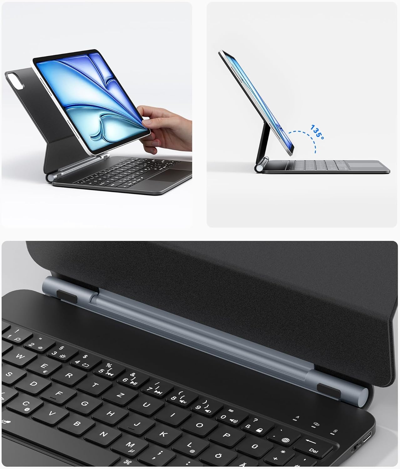 Draadloos Ergonomisch Bluetooth Toetsenbord - 76% Korting