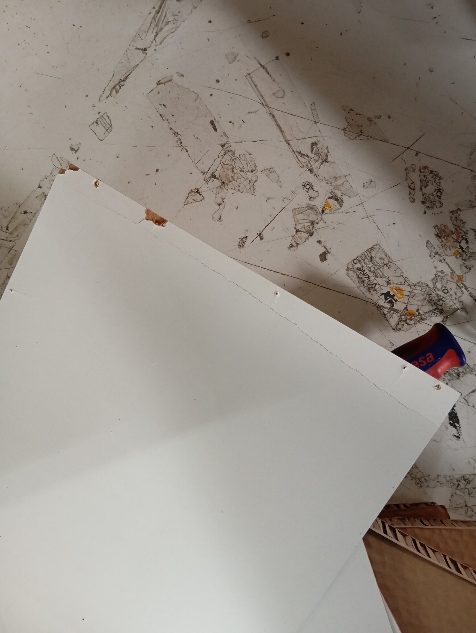 Apothekerskast Wit Bewerkt Hout 40x41x118 cm - 59% Korting