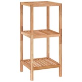 Badkamerrek 36x36x79 cm massief walnotenhout - 29% Korting!