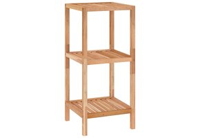 Walnotenhouten Badkamerrekje (36x36x79cm) - 42% Korting!