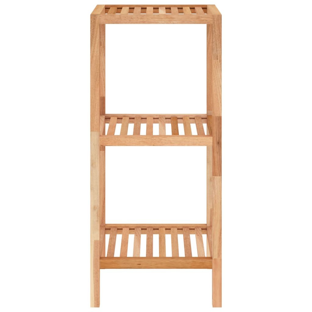 Badkamerrek 36x36x79 cm massief walnotenhout - 29% Korting!