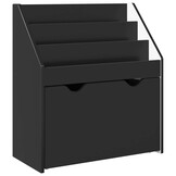 Zwarte Kinderboekenplank met Lade - 54% Korting