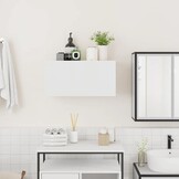 VidaXL Badkamerwandkast 60x25x30 cm Wit - 34% Korting