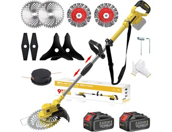 4-in-1 Grastrimmer met Makita-accu's | 59% Korting