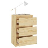Nachtkastjes Massief Grenenhout (2 stuks) - 34% Korting!