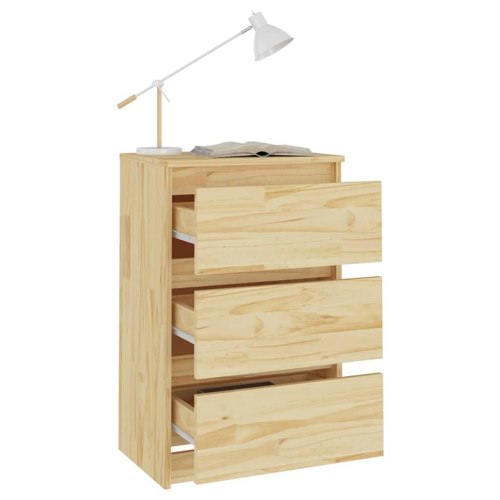 Nachtkastjes Massief Grenenhout (2 stuks) - 34% Korting!