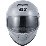 MY Motor Integraalhelm 936 Goedgekeurd ECE 22.06 met Zonnevizier - Nardo Grijs, Maat M