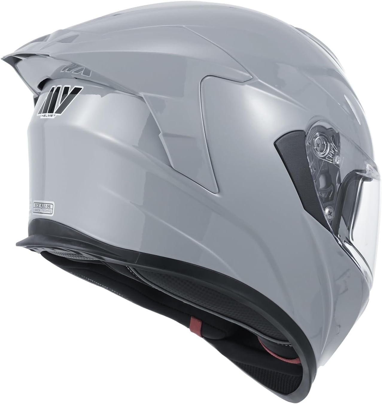 MY Motor Integraalhelm 936 Goedgekeurd ECE 22.06 met Zonnevizier - Nardo Grijs, Maat M