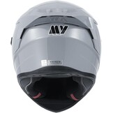 MY Motor Integraalhelm 936 Goedgekeurd ECE 22.06 met Zonnevizier - Nardo Grijs, Maat M