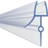 Douchedeurafdichting 87cm Transparant (6-8mm glas) - 72% korting